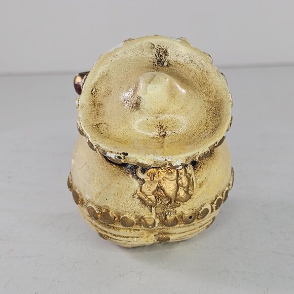 Mexican Chunky Mariachi Band Figurine Chalkware *Chips* - Picture 4 of 9